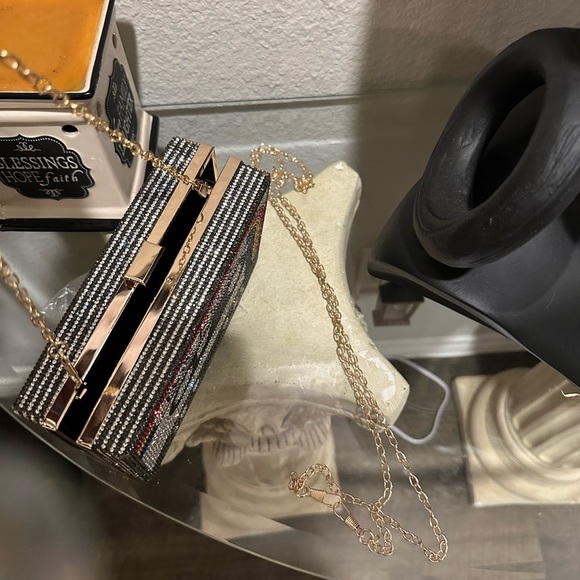 Rhinestone Cassette Clutch - Picture 7 of 11